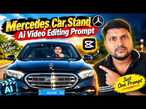 Mercedes Car AI Video Editing Prompt | How to Make Viral Instagram Mercedes Car AI Videos