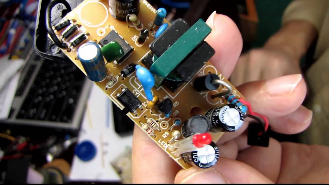 Ремонт вилки блока питания - YouTube