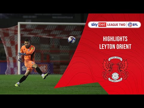 Crawley Town Leyton Orient Goals And Highlights