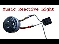 Music reactive light using bc547 simple diy invention