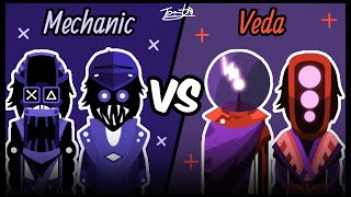 😲Mechanic Vs Veda **Incredibox Mods Comparison**