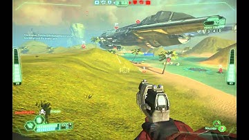 Neo plays the Tribes:Ascend Beta like a noob (Soldier) - Game 1