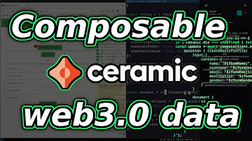 Ceramic,💻🕸 web3.0 composable data, IPFS
