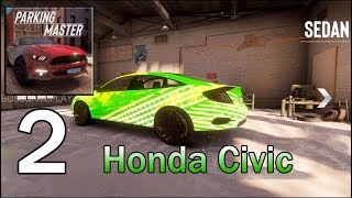 Real Car Parking: Parking Master - New SEDAN ( Honda Civic ) Gameplay Part - 2 screenshot 4