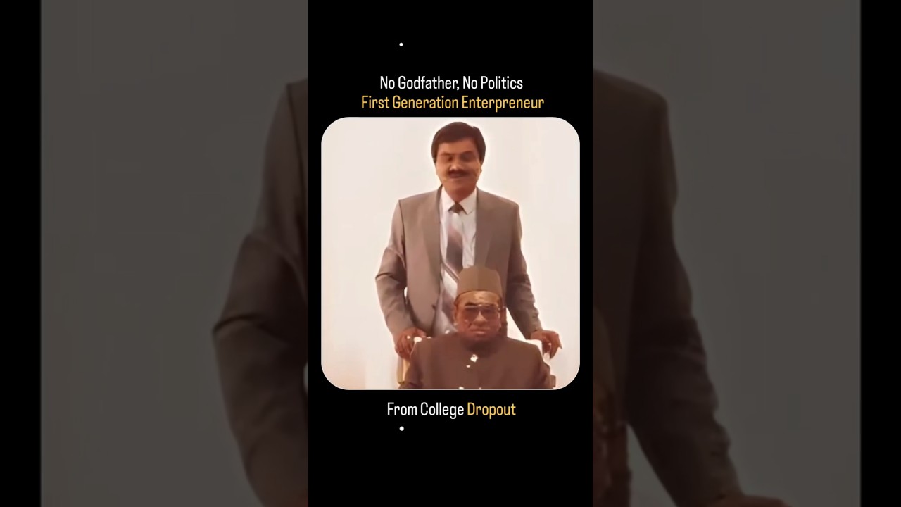 From ₹100 to Billionaire: The Rise of Gautam Adani"