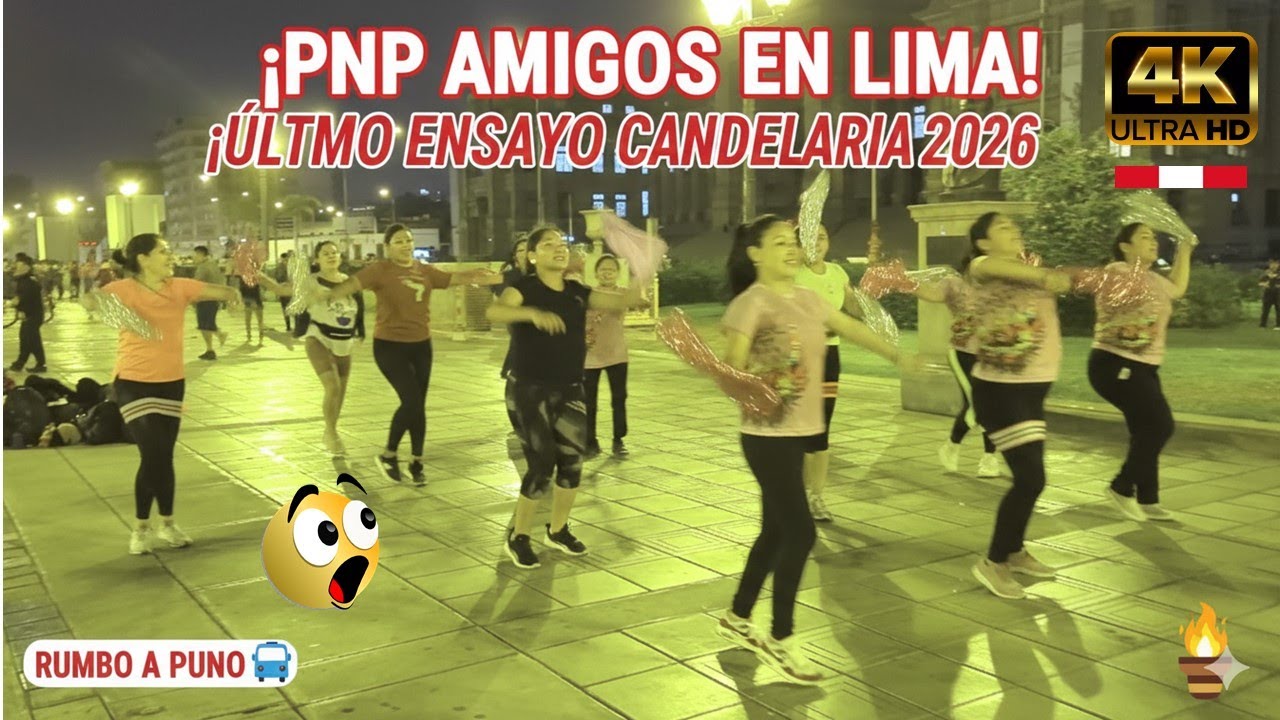 ¡Rumbo a Puno! Así se prepara la DIABLADA AMIGOS DE LA PNP para la Fiesta de la CANDELARIA 2026 🚌✨