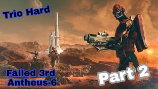 Mars Hard Trio Last Antheus Failed | Warface Ps4 Mars Hard Part 2