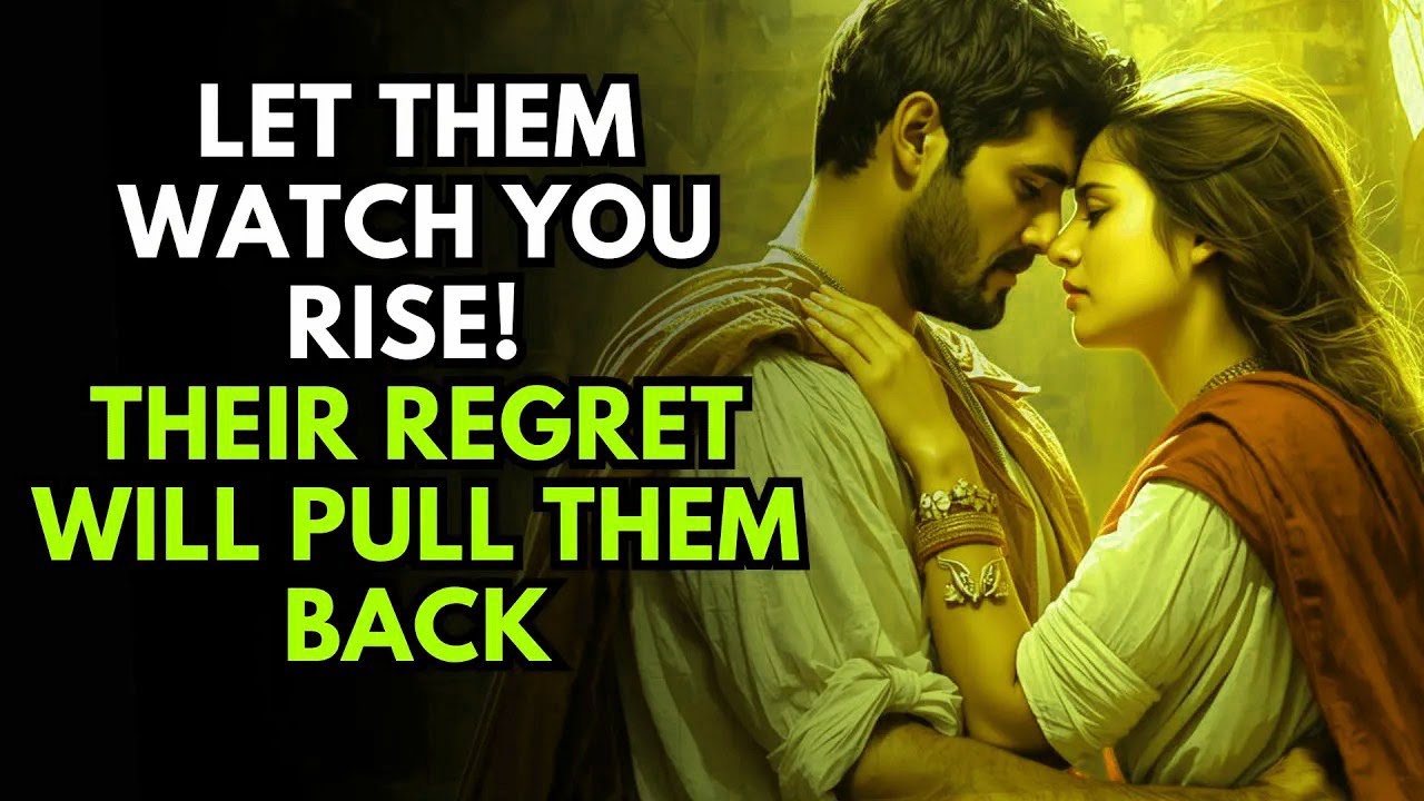 Let Them Watch You Rise — Their Regret Will Pull Them Back   Stoic Mindset