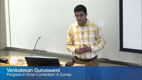 Progress in Error-Correction: A Survey