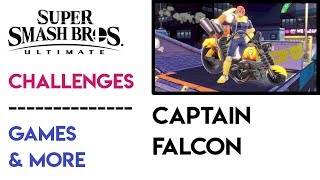Games More Captain Falcon Challenge Super Smash Bros. Ultimate