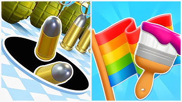 Attack Hole VS Flag Painter - All ASMR Android Gameplay, New Update