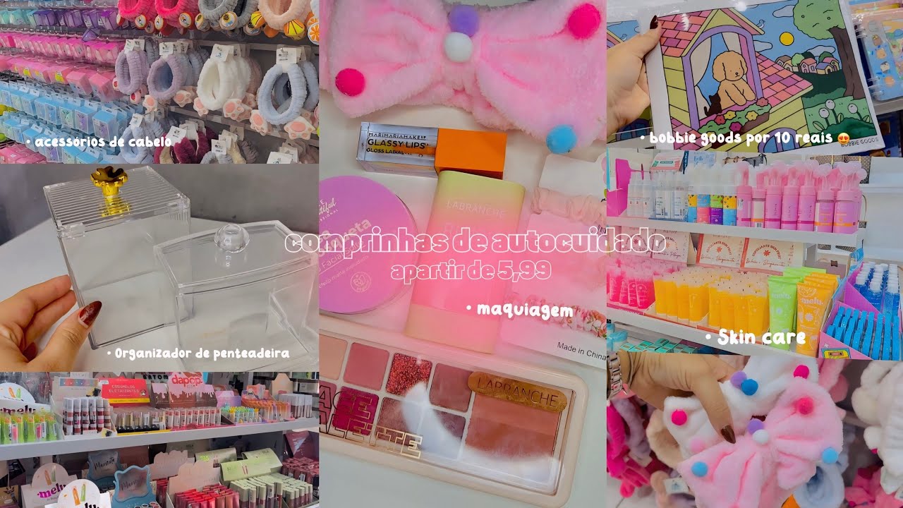 Comprinhas de autocuidado 🛍️✨|| Achadinhos Baratinhos de skin care e beleza no Precinho! 