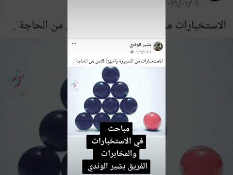 مباحث في الاستخبارات والمخابرات الفريق بشير الوندي