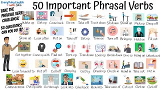 50 Important Phrasal Verbs to Become Fluent in English   Test