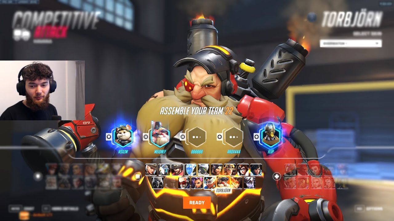 DAFRAN SHOWS HIS TORBJORN SKILL! [ OVERWATCH 2 TOP 500 SEASON 9 ]