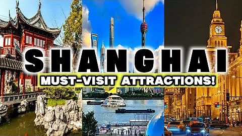 [4K] TOP 13 MUST-SEE Tourist Spots in SHANGHAI CHINA for First Time Travelers!
