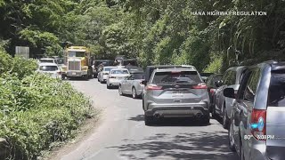 East Maui residents overwhelmed by influx of visitors, traffic