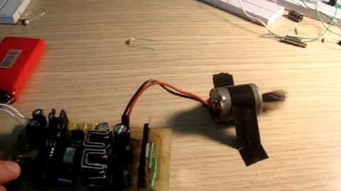 pwm ile dc motor hız ve yön kontrolü
