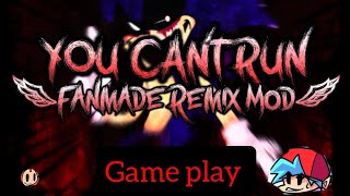 You Can't Run Remix Crazy Mode Gameplay Complete (Not Fc)