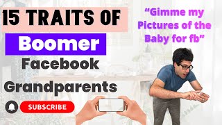 Boomer Facebook grandparents come to “help” with baby, (15 traits of boomer Facebook grandparents)