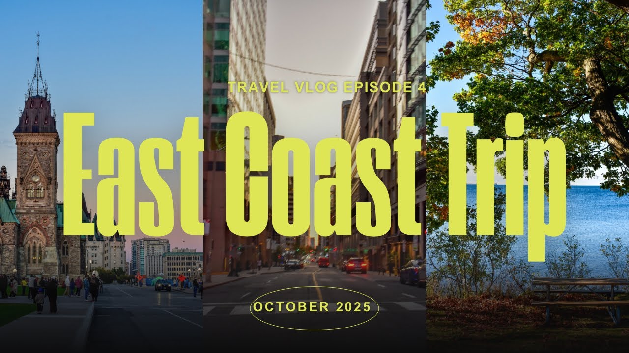 Indian Summer🍁 Kingston, Ottawa, Montreal, St. John’s | Oktober Vlog 