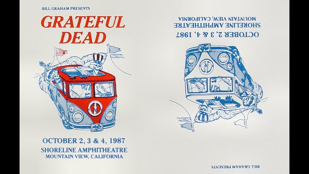 Grateful Dead 10-3-1987 Shoreline Amphitheatre ~ Mountain View , CA Grateful Dead 10-3-1987 Shoreline Amphitheatre ~ Mountain View , CA