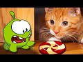 Om Nom Stories In Hindi: Cat vs Om Nom 🐱 | Hindi Kahaniyaan For Kids | Om Nom Stories