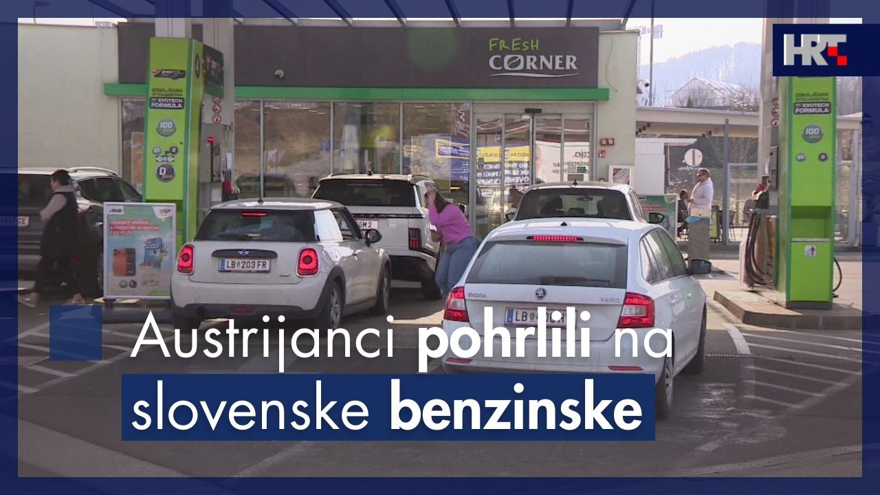 Austrijanci pohrlili na slovenske benzinske