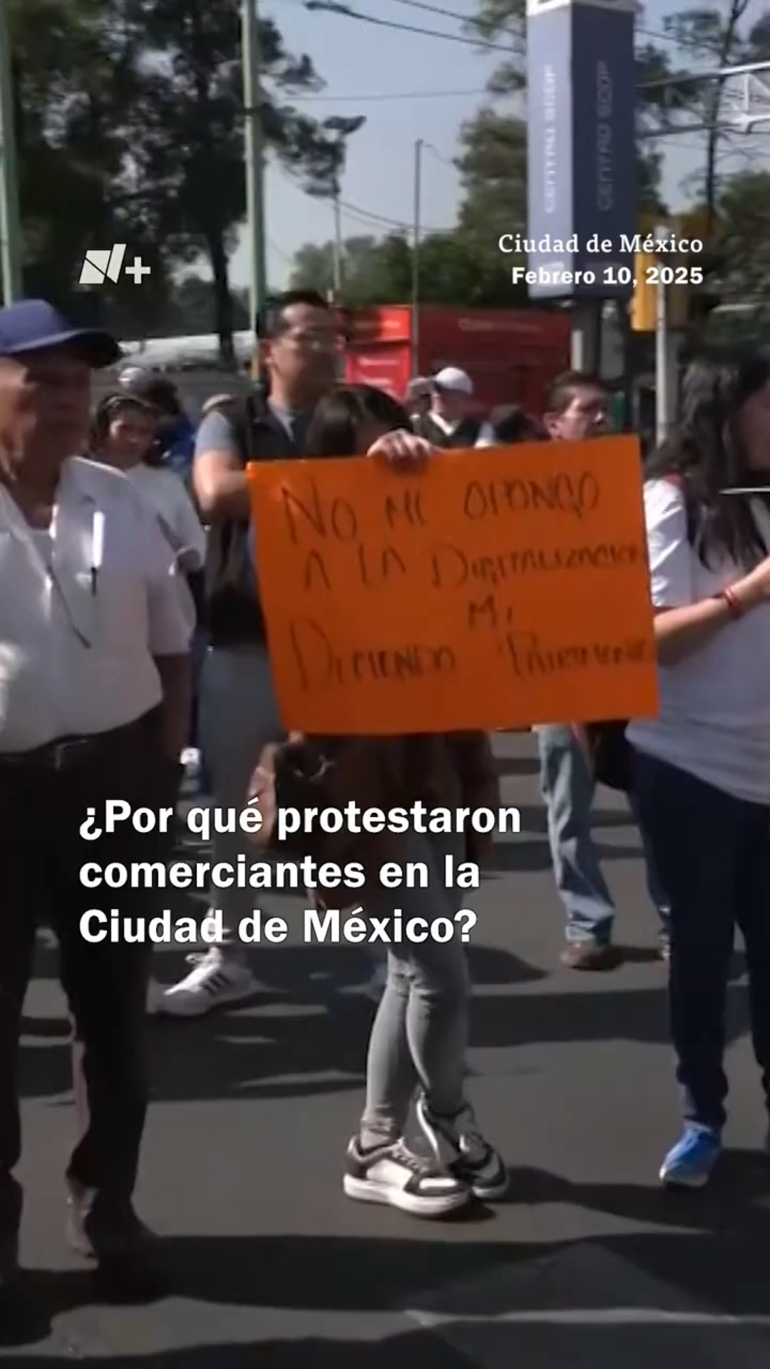¿Por qué protestan los comerciantes de CDMX? #nmas #cdmx #mercados #shorts
