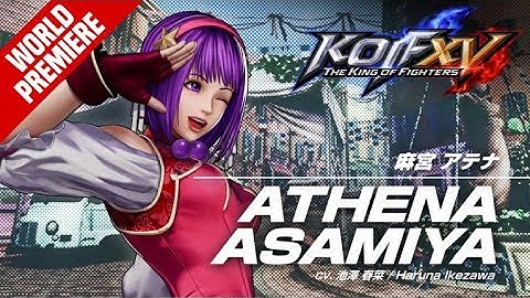 Kof XV Athena Asamiya character trailer 4K