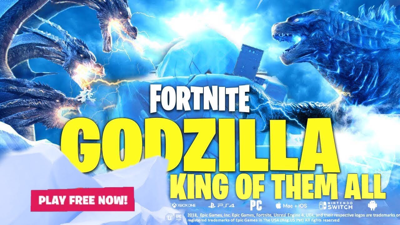 Fortnite x Godzilla Trailer YouTube