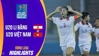 Highlights: ĐT U20 nữ Việt Nam chính thức góp mặt tại VCK U20 nữ châu Á 2024