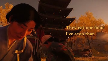 The Imagination of Peasants! - Funny NPC Dialogue in Ghost of Tsushima