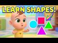 Buttons Song (Learn Shapes) and MORE Educational Nursery Rhymes & Kids Songs
