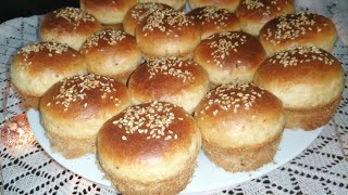 Petites Brioche facile a faire sans petrissage et sans robot:Cuisine marocaine