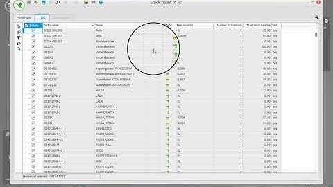 How To Print A Stock Take List from MONITOR ERP System