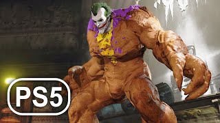 BATMAN PS5 CLAYFACE Final Boss Fight & Ending 4K ULTRA HD - Batman Arkham City Remastered