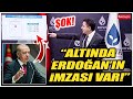 Ali Babacan şok belgeyi canlı yayında gösterdi! "Altında Erdoğan'ın imzası var!"