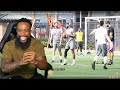 LEBRON COULD EASILY DESTROY THE NFL! Lakers Football Practice!!