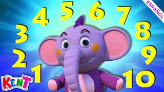 Canción Número Con Kent el Elefante | Aprender Números | Canciones Infantiles