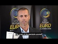 Aleksander Čeferin (UEFA President) - the first person to buy the tickets for UEFA Futsal EURO 2018
