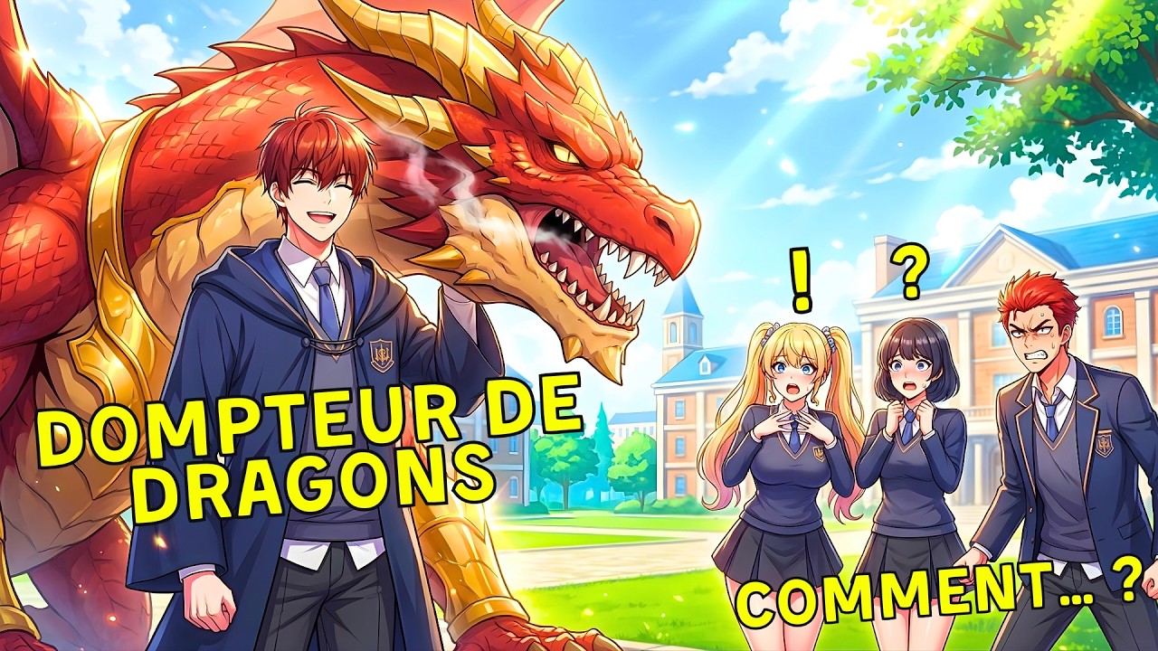 Il Est Le Seul Dans L’Académie De Magie À Avoir Apprivoisé Un LEGENDARY DRAGON | Manwha Resumé