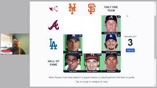 Immaculate Grid with Dan: Baseball Grid #515 8/29/24