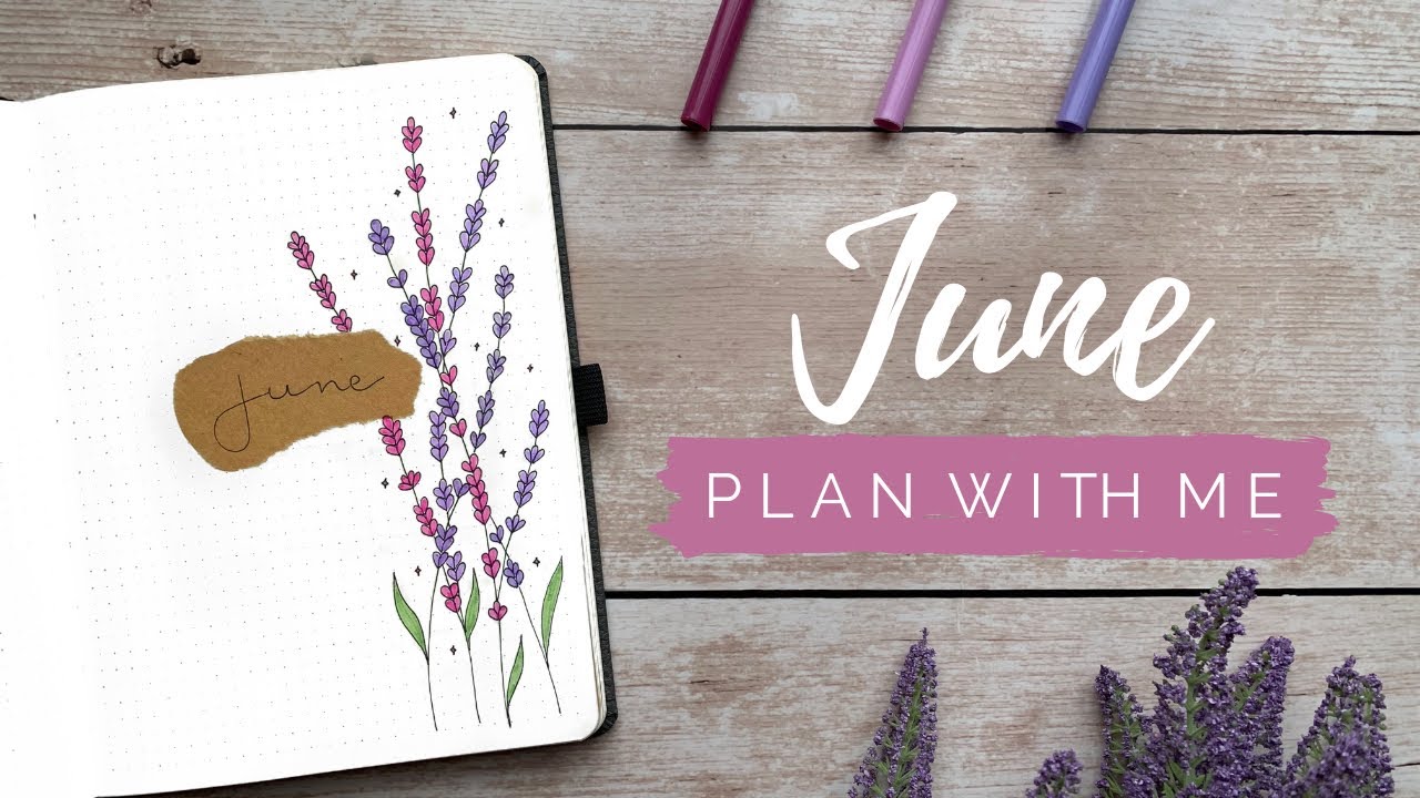 June 2019 Bullet Journal Setup | Plan With Me | BUJOANDCOOKIES