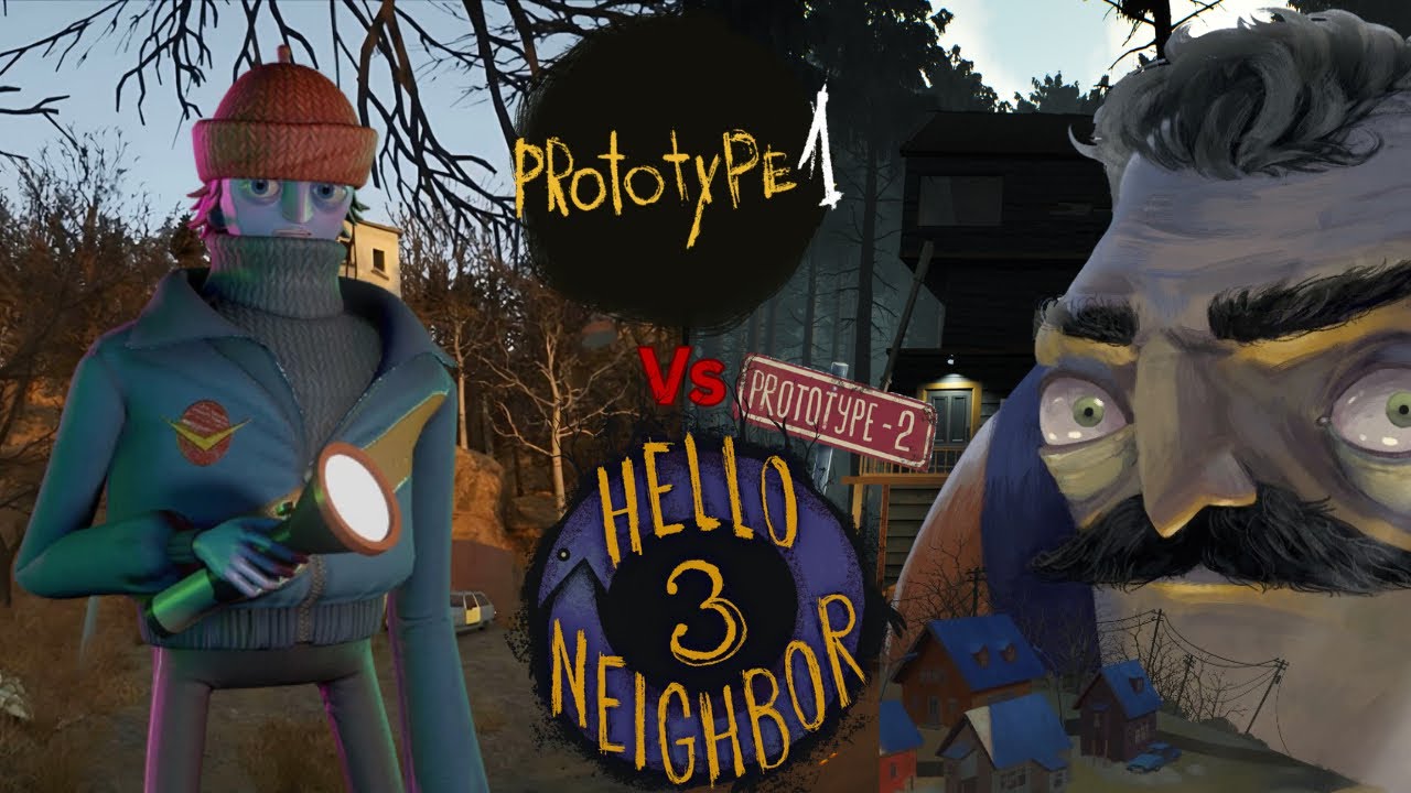 Hello Neighbor 3 Prototype 1 VS Prototype 2 - Which is better - YouTube