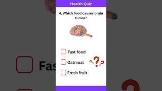 Test Your Health Knowledge | Fun General Health Quiz with Answers #quiz