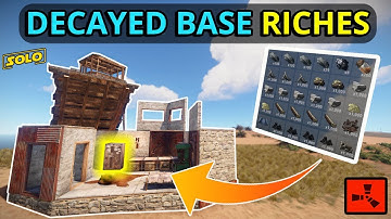 RUST SOLO: Decayed Bases Can Be Stacked With RICHES!