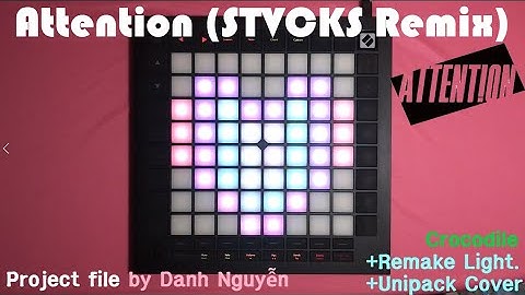 Charlie Puth - Attention(STVCKS Remix)｜Launchpad Pro MkIII Unipad Remake｜可口戴兒 -
