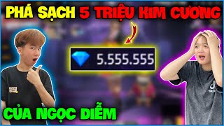 Free Fire | NTN chơi lớn phá sạch 5 triệu KC của Ngọc Diễm lúc đang ngủ và cái kết ?