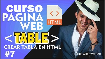 ☑️Tablas en Html ¿Como crear Tabla en Html?